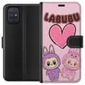 Pikkukuva 1 / 3: Samsung Galaxy A71 Lompakkokotelo Labubu Pink Monster