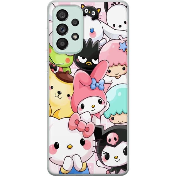 Samsung Galaxy A73 5G Gjennomsiktig deksel Kawaii Sanrio Crew