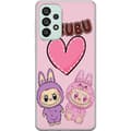 Miniatyrbillede 1 af 3: Samsung Galaxy A73 5G Gennemsigtig cover Labubu Pink Monster