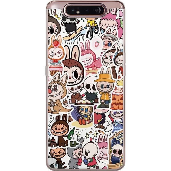 Samsung Galaxy A80 Läpinäkyvä kuori Labubu All-Stars – POP MART Erikoispainos
