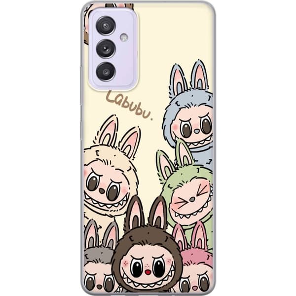 Samsung Galaxy A82 5G Läpinäkyvä kuori Labubu Pastel Collection