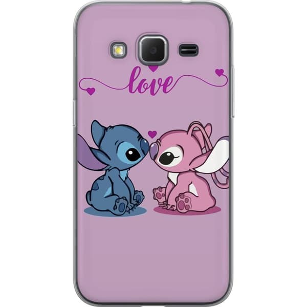 Samsung Galaxy Core Prime Gjennomsiktig deksel Lilo & Stitch – Angel Edition