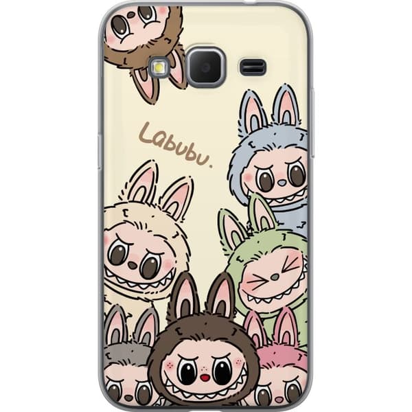 Samsung Galaxy Core Prime Gjennomsiktig deksel Labubu Pastel Collection
