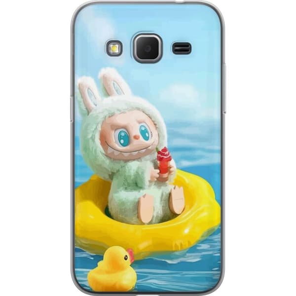 Samsung Galaxy Core Prime Gjennomsiktig deksel Labubu Macaron-serien