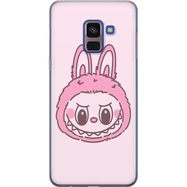 Samsung Galaxy A8 (2018) Gennemsigtig cover Labubu Dyrekreds Bunny Udgave