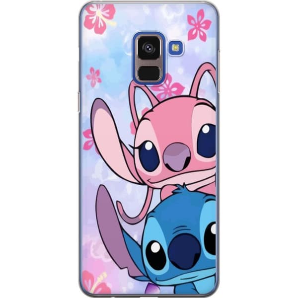 Samsung Galaxy A8 (2018) Gjennomsiktig deksel Stitch & Angel