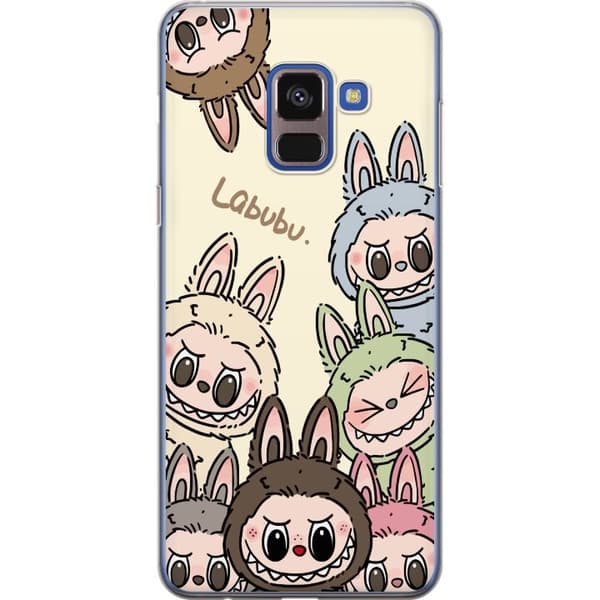 Samsung Galaxy A8 (2018) Läpinäkyvä kuori Labubu Pastel Collection