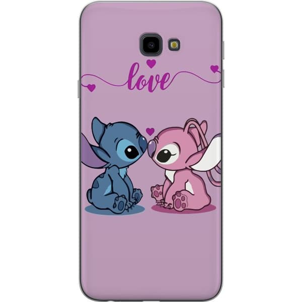 Samsung Galaxy J4+ Gjennomsiktig deksel Lilo & Stitch – Angel Edition