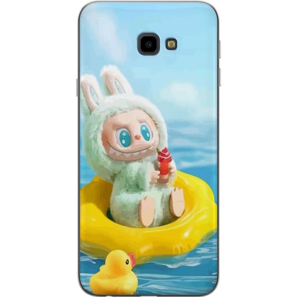 Samsung Galaxy J4+ Läpinäkyvä kuori Labubu Macaron-sarja