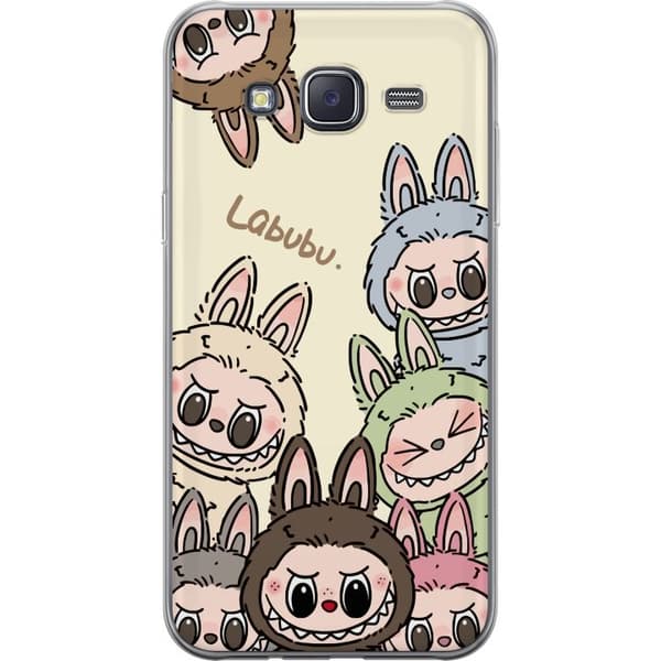 Samsung Galaxy J5 Gennemsigtig cover Labubu Pastel Collection