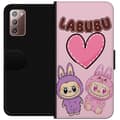 Miniatyrbilde 1 av 3: Samsung Galaxy Note20 Lommeboketui Labubu Pink Monster