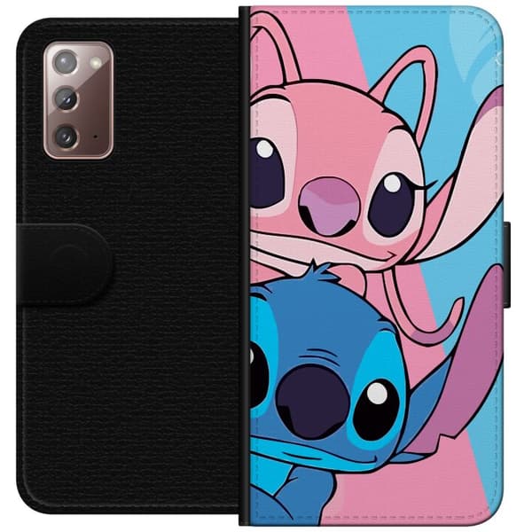 Samsung Galaxy Note20 Tegnebogsetui Stitch & Angel