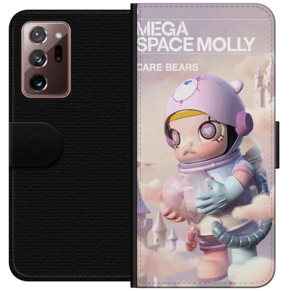 Samsung Galaxy Note20 Ultra Tegnebogsetui Mega Space Molly Care Bears Series - Share Bear Edition