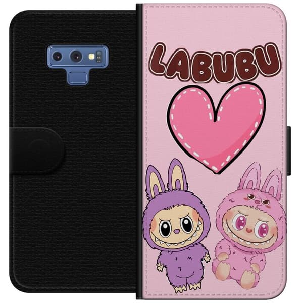Samsung Galaxy Note9 Tegnebogsetui Labubu Pink Monster