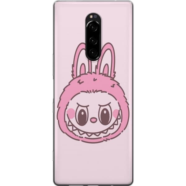 Sony Xperia 1 Gennemsigtig cover Labubu Dyrekreds Bunny Udgave