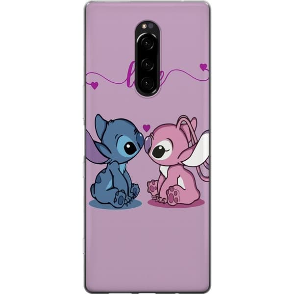 Sony Xperia 1 Gennemsigtig cover Lilo & Stitch – Angel Edition