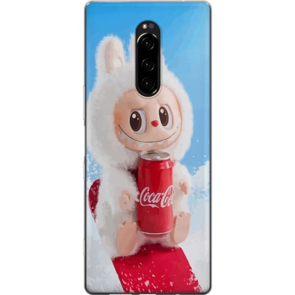 Sony Xperia 1 Gennemsigtig cover Labubu Summer Edition