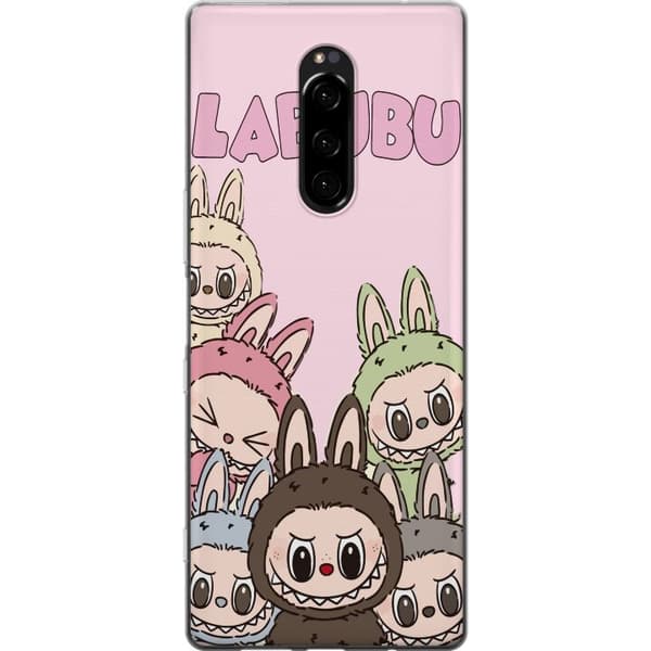 Sony Xperia 1 Genomskinligt Skal Labubu Classics