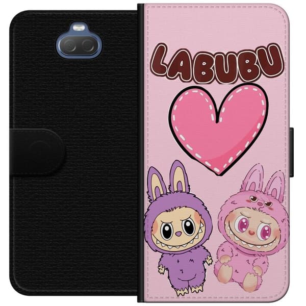 Sony Xperia 10 Lommeboketui Labubu Pink Monster
