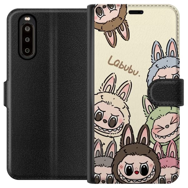 Sony Xperia 10 II Lompakkokotelo Labubu Pastel Collection