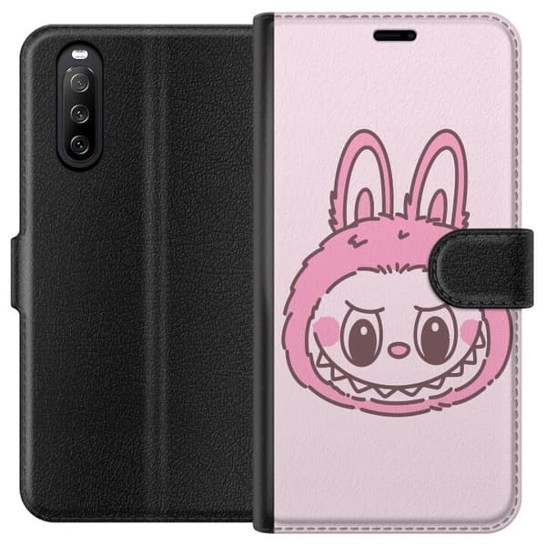 Sony Xperia 10 III Lompakkokotelo Labubu Eläinradan Bunny-versio