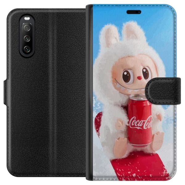 Sony Xperia 10 III Plånboksfodral Labubu Summer Edition
