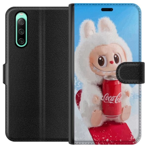 Sony Xperia 10 IV Lommeboketui Labubu Summer Edition