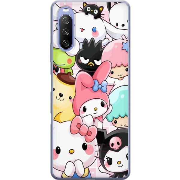 Sony Xperia 10 III Gennemsigtig cover Kawaii Sanrio Crew
