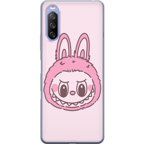 Sony Xperia 10 III Gjennomsiktig deksel Labubu Dyrekretsbunnyutgave
