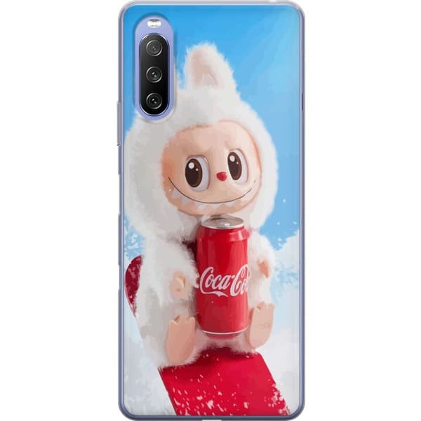 Sony Xperia 10 III Läpinäkyvä kuori Labubu Summer Edition