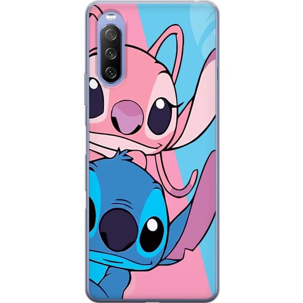 Sony Xperia 10 III Gennemsigtig cover Stitch & Angel