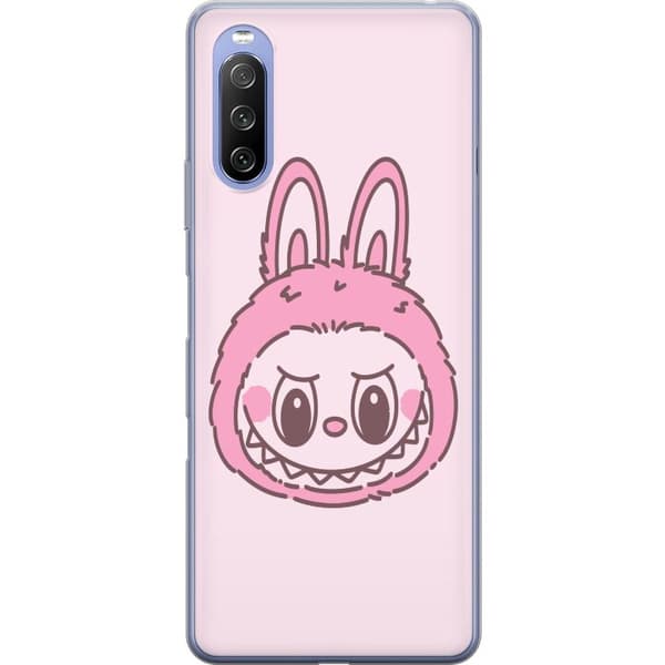 Sony Xperia 10 III Lite Läpinäkyvä kuori Labubu Eläinradan Bunny-versio