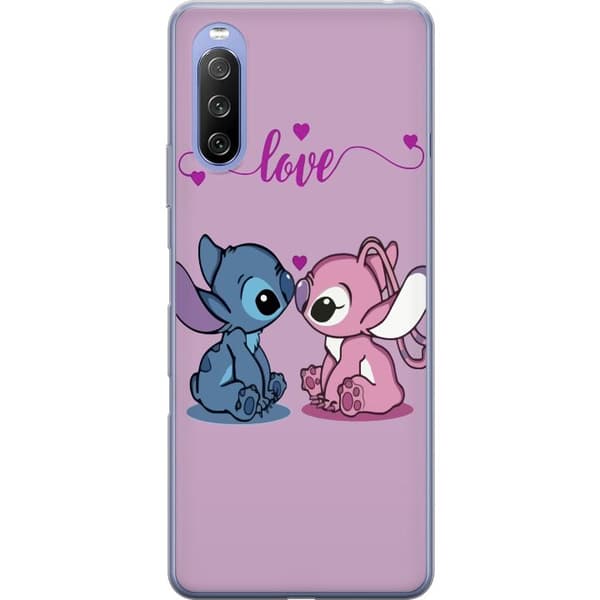Sony Xperia 10 III Lite Gennemsigtig cover Lilo & Stitch – Angel Edition