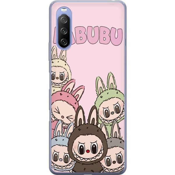 Sony Xperia 10 III Lite Läpinäkyvä kuori Labubu Classics
