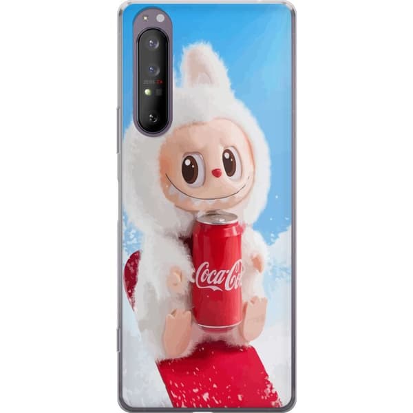 Sony Xperia 1 II Läpinäkyvä kuori Labubu Summer Edition