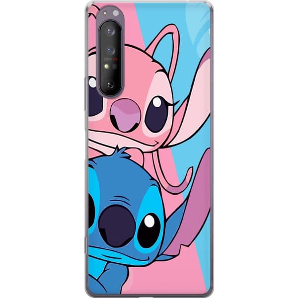 Sony Xperia 1 II Läpinäkyvä kuori Stitch & Angel