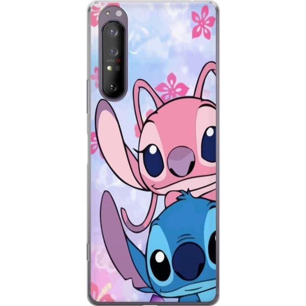 Sony Xperia 1 II Läpinäkyvä kuori Stitch & Angel