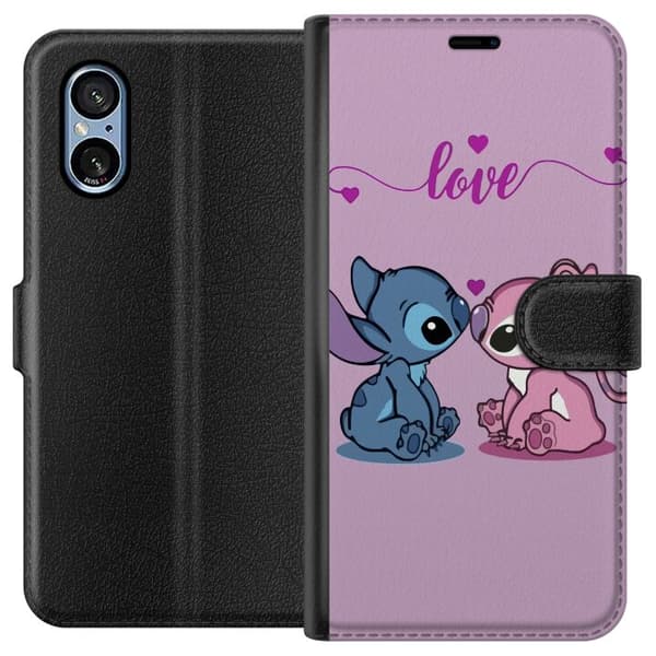 Sony Xperia 10 VI Lompakkokotelo Lilo & Stitch – Angel Edition