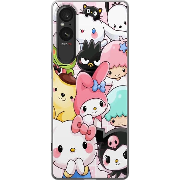 Sony Xperia 10 VI Gennemsigtig cover Kawaii Sanrio Crew