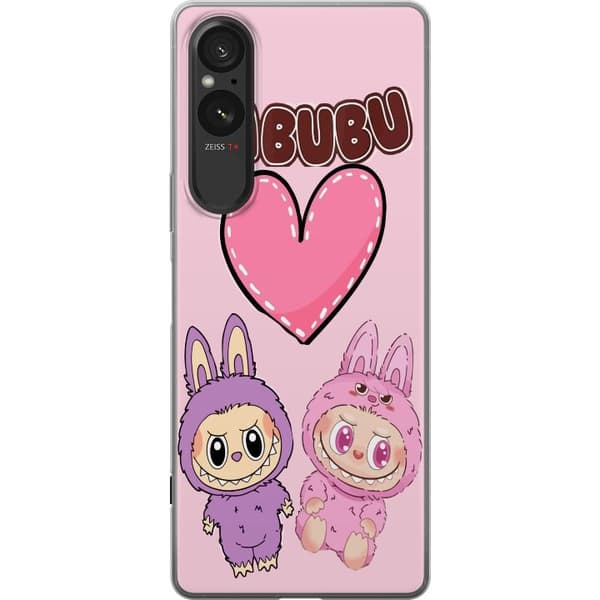 Sony Xperia 10 VI Gjennomsiktig deksel Labubu Pink Monster
