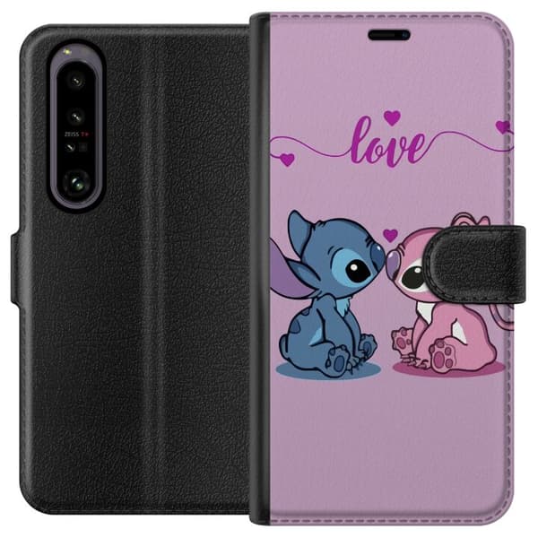 Sony Xperia 1 IV Tegnebogsetui Lilo & Stitch – Angel Edition