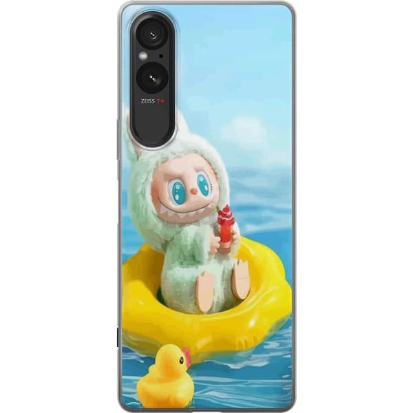 Sony Xperia 10 VI Gennemsigtig cover Labubu Macaron-serie