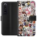 Miniatyrbilde 1 av 3: Sony Xperia 1 III Lommeboketui Labubu All-Stars – POP MART Spesial