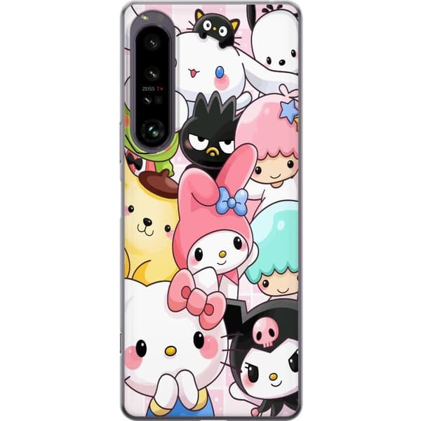 Sony Xperia 1 IV Genomskinligt Skal Kawaii Sanrio Crew