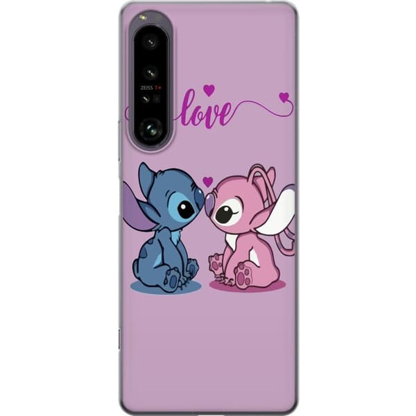 Sony Xperia 1 IV Gjennomsiktig deksel Lilo & Stitch – Angel Edition