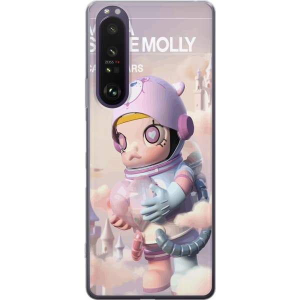 Sony Xperia 1 III Gennemsigtig cover Mega Space Molly Care Bears Series - Share Bear Edition