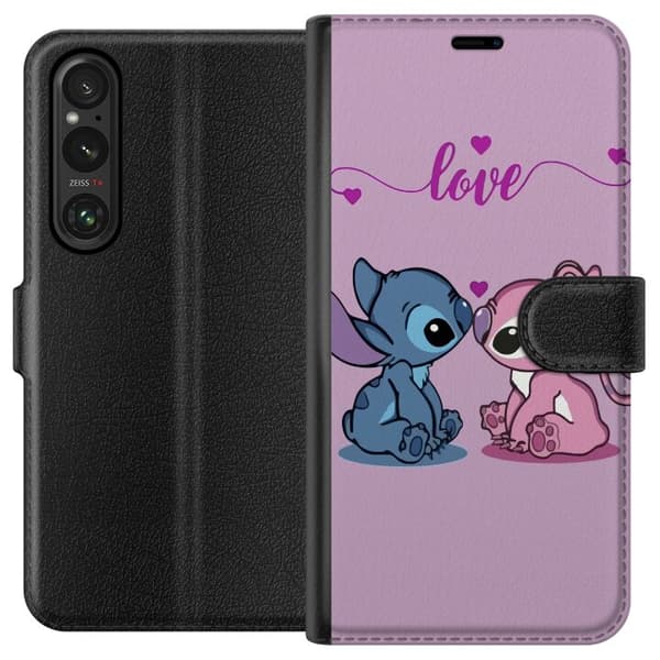 Sony Xperia 1 V Lommeboketui Lilo & Stitch – Angel Edition