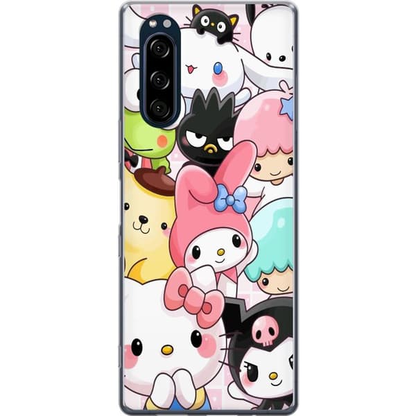 Sony Xperia 5 Gennemsigtig cover Kawaii Sanrio Crew