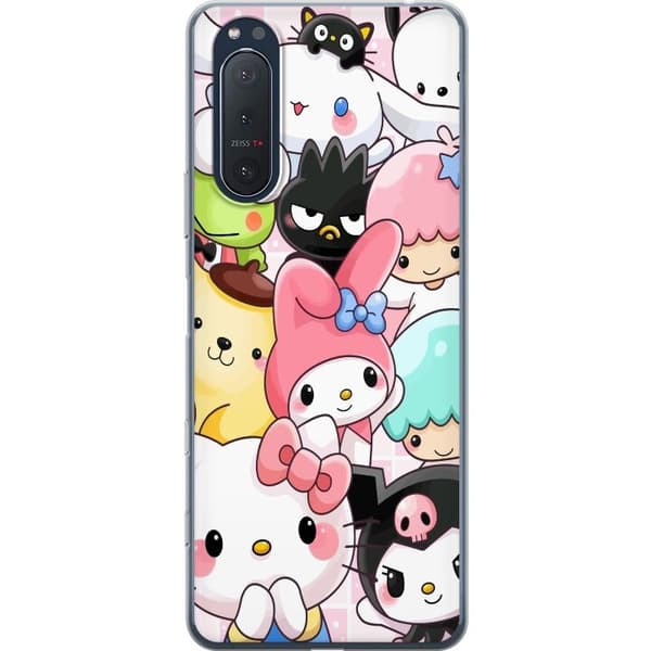 Sony Xperia 5 II Genomskinligt Skal Kawaii Sanrio Crew