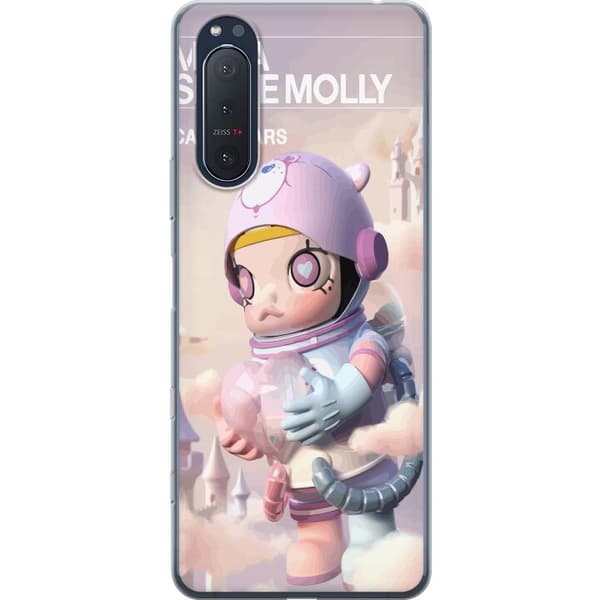 Sony Xperia 5 II Läpinäkyvä kuori Mega Space Molly Care Bears Series - Share Bear Edition